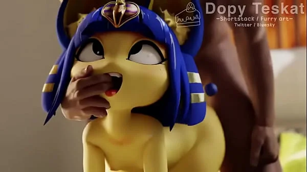 Ankha dando para o negão