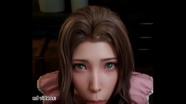 Final Fantasy 7 Aerith Deepthoreat Blowjob Uncensored Hentai AI Generated